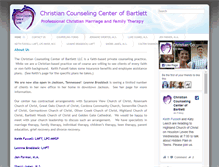 Tablet Screenshot of bartlettchristiancounseling.com